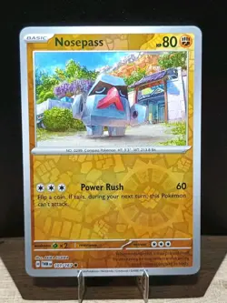 Sunkern 006/167 Nosepass 101/167 Twilight Masquerade Reverse Holo Pokemon Cards - Image 5