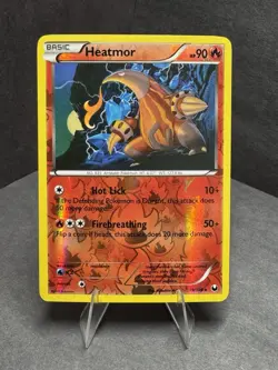 Pokemon TCG Heatmor 19/108 Dark Explorers Reverse Holo Rare Card - Image 1