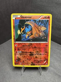 Pokemon TCG Heatmor 19/108 Dark Explorers Reverse Holo Rare Card - Image 2