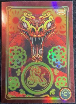 CARDSMITHS Currency Meta-Rare Refractor Snake Card MR#2 2025 Collectible - Image 2