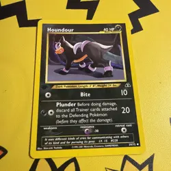 Houndour 39/75 1st Edition Neo Discovery Non-Holo Pokemon Card - Image 1