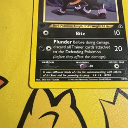 Houndour 39/75 1st Edition Neo Discovery Non-Holo Pokemon Card - Image 4