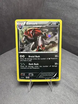 Pokemon TCG Zoroark 90/113 Legendary Treasures 2013 Holo Rare Card - Image 2