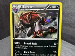 Pokemon TCG Zoroark 90/113 Legendary Treasures 2013 Holo Rare Card - Image 3