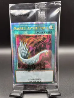 Harpie's Feather Duster EDC1-EN001 Early Days Collection Promotional Cards SEALE - Image 1