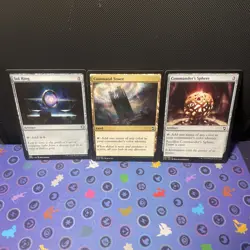 Mtg Lot Of 3 Cheap Commander Staples. See Pictures - Image 1