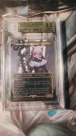 MTG Final Fantasy Borderless Surge Foil Y'shtola Night's Blessed BGS 9.5 Mint - Image 1