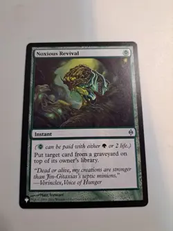 MTG: Noxious Revival (LP): The List - Image 1
