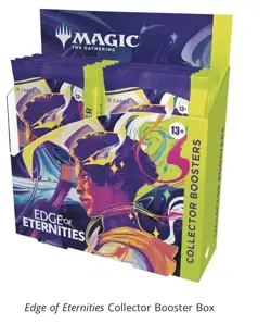 Magic the Gathering MTG Edge of Eternities COLLECTOR BOOSTER Box SEALED New Eng - Image 1
