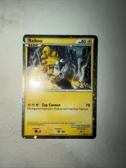 Raikou HGSS19 Holo Promo Edition Pokemon Card - Image 1