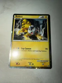 Raikou HGSS19 Holo Promo Edition Pokemon Card - Image 2