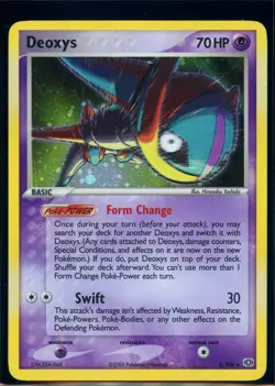 Pokemon EX EMERALD - #2/106 Deoxys - Holo - ENG - Near Mint- - Image 1