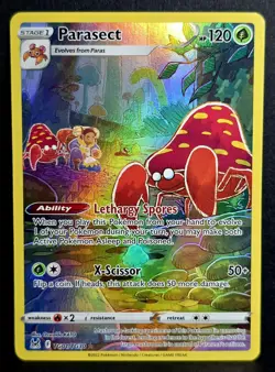 2022 😺 Pokemon Parasect UR SWSH11: Lost Origin Trainer Gallery TG01/TG30 - Image 1