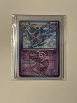 Pokemon TCG Espeon 48/116 Plasma Freeze Non-Holo Uncommon - NM/LP Condition! - Image 1