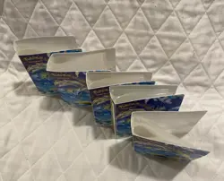 Lot Of 5 Pokemon TCG Mini Portfolio Binder Silver Tempest NO CARDS Holds 60 Each - Image 2