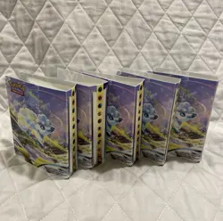 Lot Of 5 Pokemon TCG Mini Portfolio Binder Silver Tempest NO CARDS Holds 60 Each - Image 4