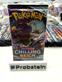Lot (88) Pokemon Chilling Reign Booster Packs w/ (2) 3-Pack & (4) 2-Pack Blister - Image 2