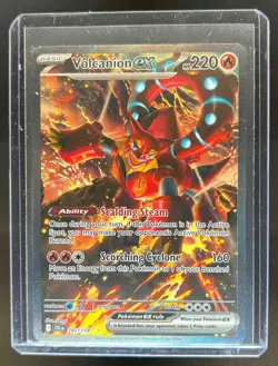 2025 Pokemon Journey Together Volcanion ex Special Illustration Rare #182/159 - Image 1