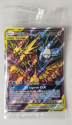 Moltres Zapdos Articuno GX SM210 Pokemon Hidden Fates ETB Promo LP **SEE PICS** - Image 1