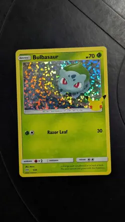 mp Bulbasaur 1/25 Promo McDonald's 25th Anniversary Promos 001/025 Pokemon CG - Image 1