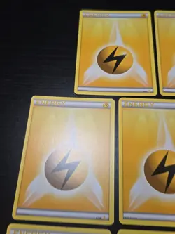 14x Lightning Energy 2016 Pikachu Libre Trainer Kit Pokemon TCG XY Set Vintage - Image 5