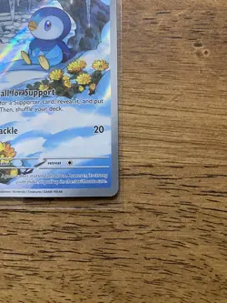 Pokemon TCG Piplup 98/94 Illustration Rare IR Phantasmal Flames Raw Near Mint - Image 4