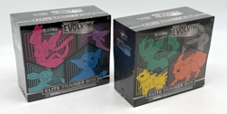 Lot of (2) Pokemon TCG SWSH Evolving Skies Elite Trainer Boxes Sealed Art Set - Image 1