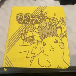 Pokemon Surging Sparks 98% Complete Master Set With ETB Promo & Custom Binder - Image 1