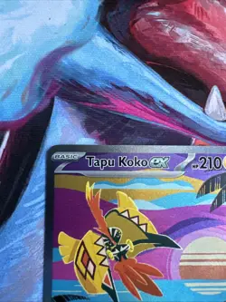 Tapu Koko ex 247/182 Pokemon TCG SV04: Paradox Rift Holo NM - Image 3