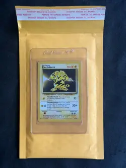 Pokemon TCG - Electabuzz 20/102 - Rare Unlimited Base Set Unlimited NM - Image 1