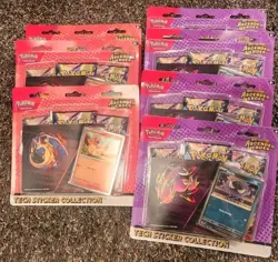 Pokemon TCG: Mega Evolution Ascended Heroes Tech Sticker Collection Lot of 7 - Image 1