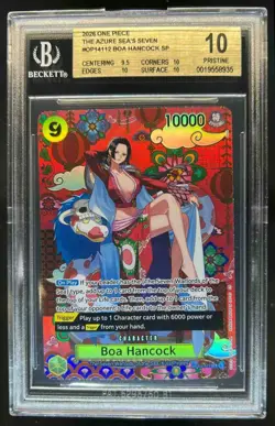 2026 One Piece Azure Sea's Seven Boa Hancock SP #OP14-112 BGS 10 - Image 1