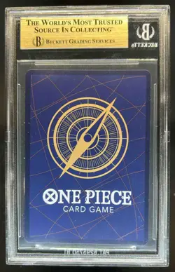 2026 One Piece Azure Seas Seven Dracule Mihawk Special Alt Art #OP12-030 BGS 10 - Image 2
