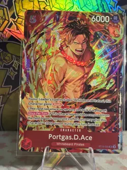 Portgas.D.Ace (Illustration Box Vol.5) ST15-005 One Piece Promotion Cards Foil - Image 1