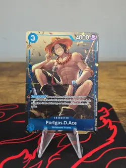 Portgas.D.Ace P-074 One Piece Promo Card Foil - Image 1