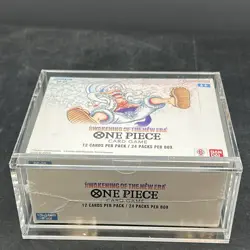 One Piece English OP-05 Awakening of the New Era Booster Box w/ Acrylic Case - Image 1