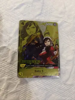 One Piece TCG Baby 5 OP12-112 Winner Pack 2026 Vol.1 Promo – English - Image 1