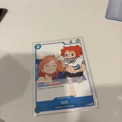 Girl (P-096) OP14 Release Event Promo One Piece TCG English Pack Fresh - Image 1