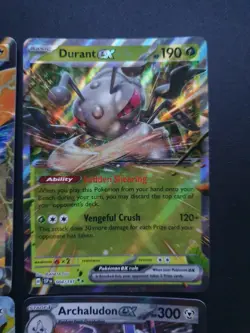 Pokemon TCG Scarlet And Violet Surging Sparks EX Double Rare&Holo Bundle 4 Cards - Image 3