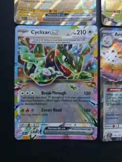 Pokemon TCG Scarlet And Violet Surging Sparks EX Double Rare&Holo Bundle 4 Cards - Image 4