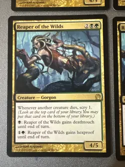 Reaper Of The Wilds X4 Theros Ex Cond See Pics Front Back - Image 2