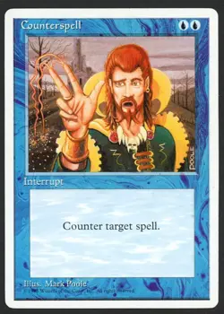 ***Counterspell*** MTG Alternate 4th Edition Magic Kid Icarus - Image 1