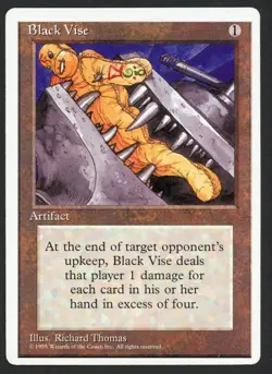 ***Black Vise*** MTG Alternate 4th Edition Magic Kid Icarus - Image 1