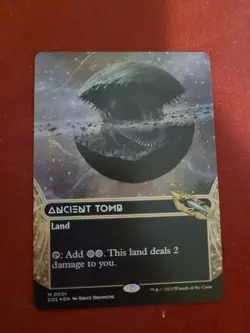 Ancient Tomb #1 · Edge of Eternities: Stellar Sights · Borderless · Foil - Image 1