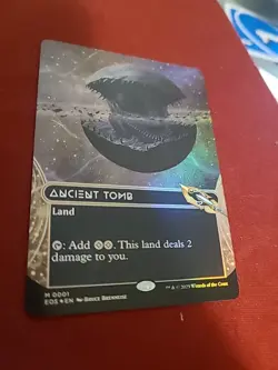 Ancient Tomb #1 · Edge of Eternities: Stellar Sights · Borderless · Foil - Image 2