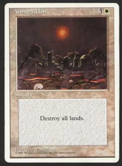 ***Armageddon*** MTG Alternate 4th Edition Magic Kid Icarus - Image 1