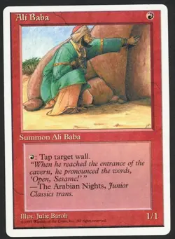 ***Ali Baba*** MTG Alternate 4th Edition Magic Kid Icarus - Image 1