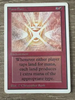 Mana Flare Unlimited MP English - MTG - Image 1