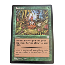 MTG Fruition Portal POR Common Green Sorcery - Image 1