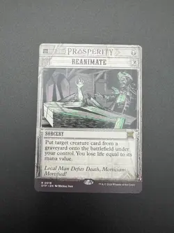 Reanimate Outlaws of Thunder Junction: Breaking News Magic MTG NM - Image 2